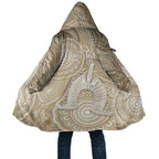 50 Years Deadly NAIDOC Week 2026 Personalised Cloak Dhari Beige Indigenous Art