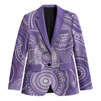 50 Years Deadly NAIDOC Week 2026 Personalised Blazer Dhari Purple Indigenous Art