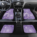 50 Years Deadly NAIDOC Week 2026 Personalised Car Mats Dhari Purple Indigenous Art