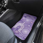 50 Years Deadly NAIDOC Week 2026 Personalised Car Mats Dhari Purple Indigenous Art