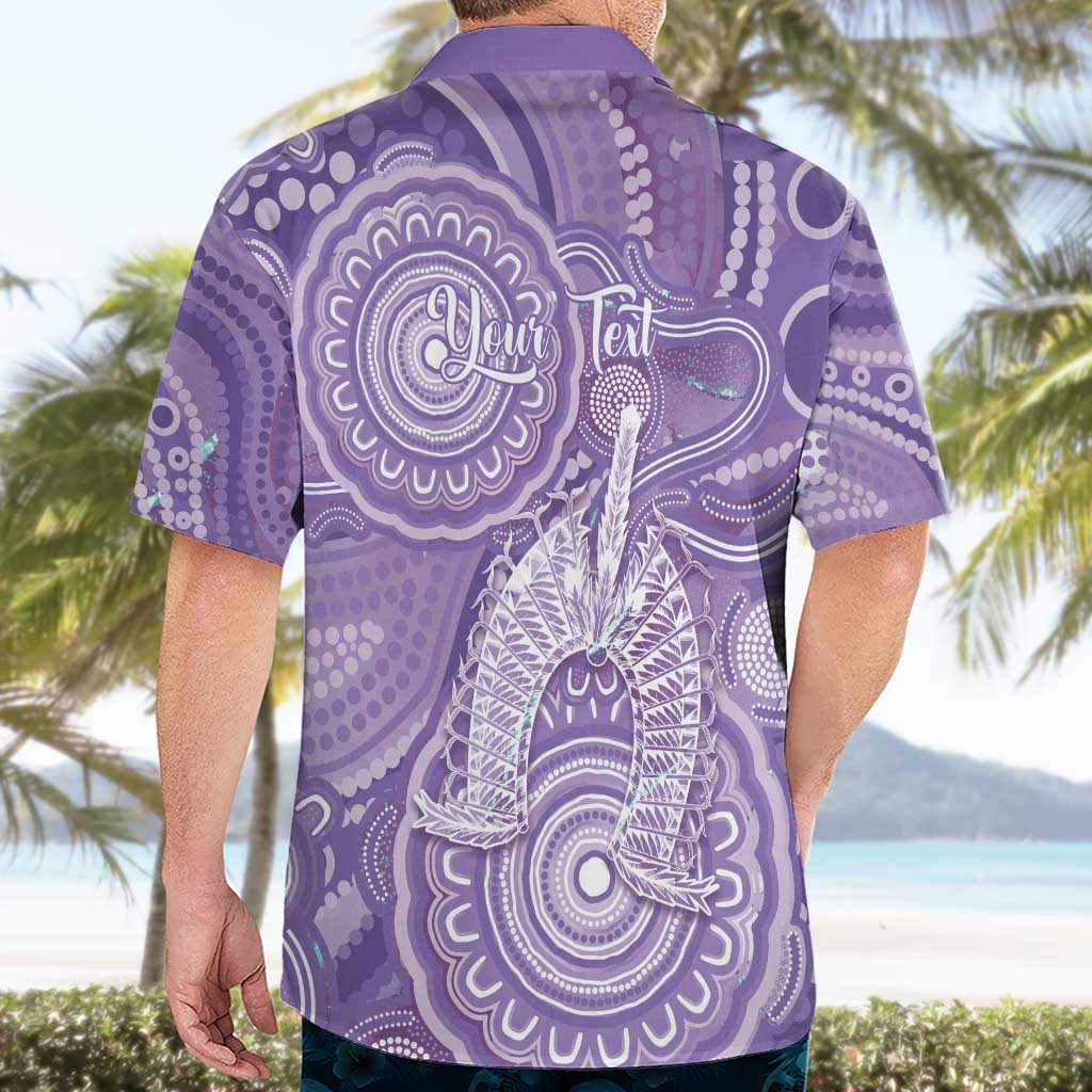 50 Years Deadly NAIDOC Week 2026 Personalised Hawaiian Shirt Dhari Purple Indigenous Art