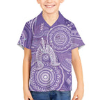 50 Years Deadly NAIDOC Week 2026 Personalised Hawaiian Shirt Dhari Purple Indigenous Art
