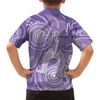 50 Years Deadly NAIDOC Week 2026 Personalised Hawaiian Shirt Dhari Purple Indigenous Art