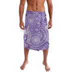 50 Years Deadly NAIDOC Week 2026 Personalised Lavalava Dhari Purple Indigenous Art