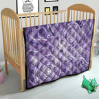 50 Years Deadly NAIDOC Week 2026 Personalised Quilt Dhari Purple Indigenous Art