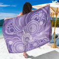 50 Years Deadly NAIDOC Week 2026 Personalised Sarong Dhari Purple Indigenous Art