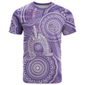 50 Years Deadly NAIDOC Week 2026 Personalised T Shirt Dhari Purple Indigenous Art