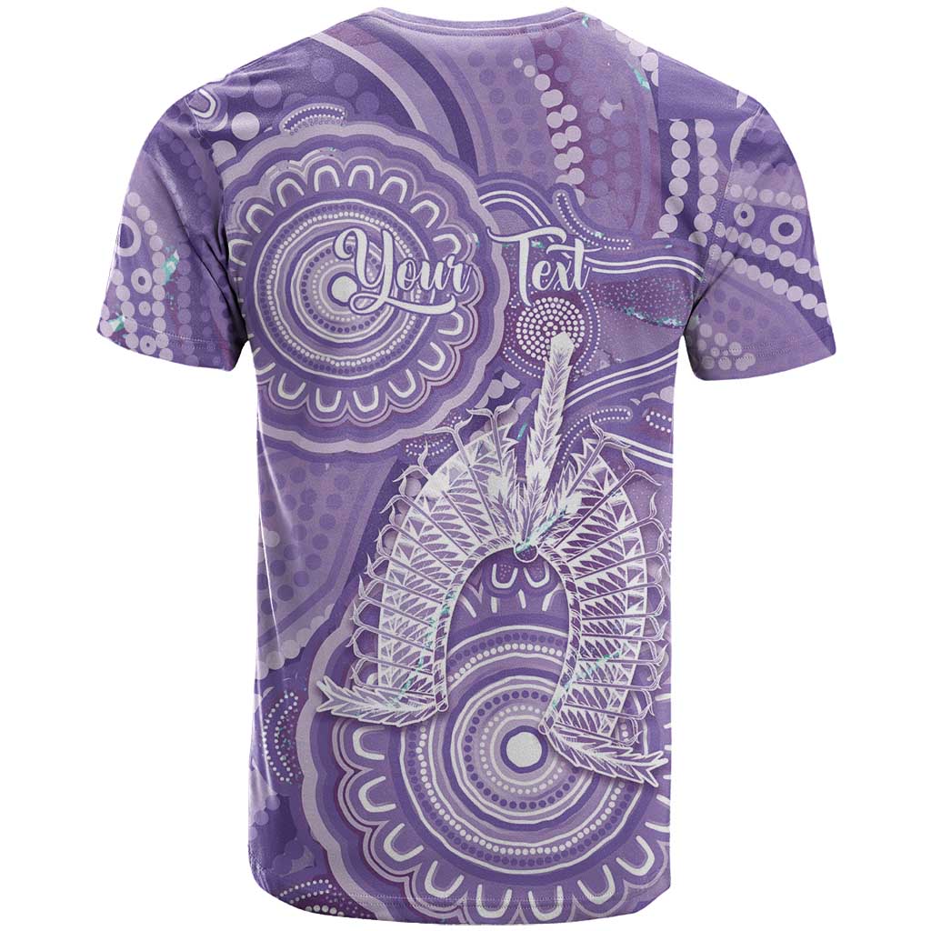 50 Years Deadly NAIDOC Week 2026 Personalised T Shirt Dhari Purple Indigenous Art