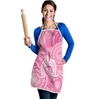 50 Years Deadly NAIDOC Week 2026 Personalised Apron Dhari Pink Indigenous Art
