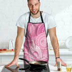 50 Years Deadly NAIDOC Week 2026 Personalised Apron Dhari Pink Indigenous Art