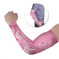 50 Years Deadly NAIDOC Week 2026 Personalised Arm Sleeves Dhari Pink Indigenous Art