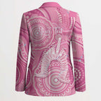 50 Years Deadly NAIDOC Week 2026 Personalised Blazer Dhari Pink Indigenous Art