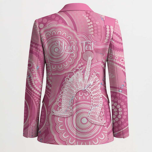 50 Years Deadly NAIDOC Week 2026 Personalised Blazer Dhari Pink Indigenous Art