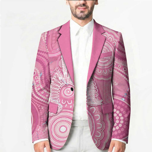 50 Years Deadly NAIDOC Week 2026 Personalised Blazer Dhari Pink Indigenous Art