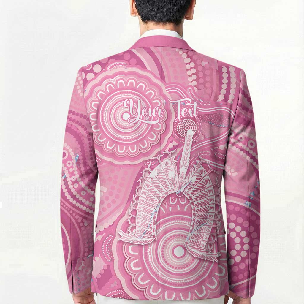 50 Years Deadly NAIDOC Week 2026 Personalised Blazer Dhari Pink Indigenous Art