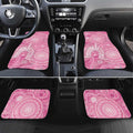 50 Years Deadly NAIDOC Week 2026 Personalised Car Mats Dhari Pink Indigenous Art