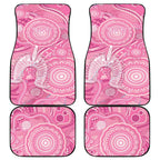 50 Years Deadly NAIDOC Week 2026 Personalised Car Mats Dhari Pink Indigenous Art