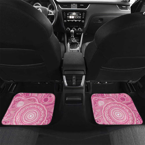 50 Years Deadly NAIDOC Week 2026 Personalised Car Mats Dhari Pink Indigenous Art