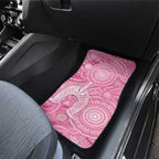 50 Years Deadly NAIDOC Week 2026 Personalised Car Mats Dhari Pink Indigenous Art