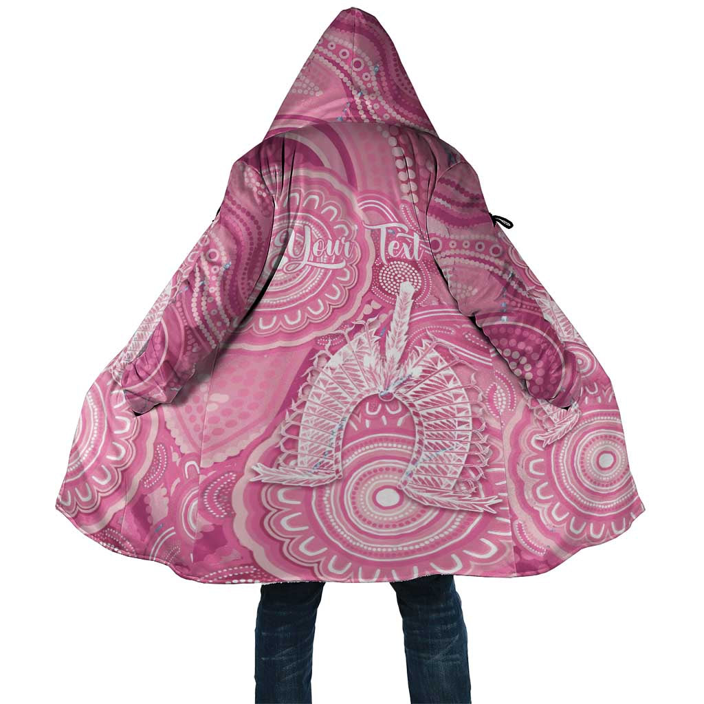 50 Years Deadly NAIDOC Week 2026 Personalised Cloak Dhari Pink Indigenous Art