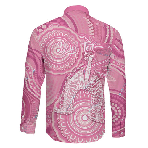 50 Years Deadly NAIDOC Week 2026 Personalised Family Matching Mermaid Dress and Hawaiian Shirt Dhari Pink Indigenous Art
