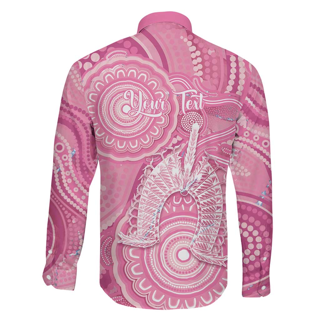 50 Years Deadly NAIDOC Week 2026 Personalised Family Matching Summer Maxi Dress and Hawaiian Shirt Dhari Pink Indigenous Art
