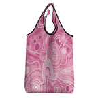 50 Years Deadly NAIDOC Week 2026 Personalised Grocery Bag Dhari Pink Indigenous Art