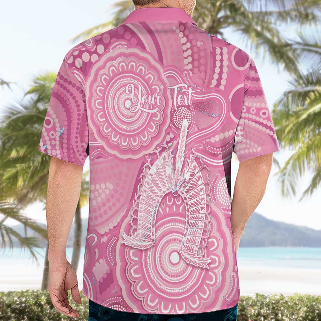 50 Years Deadly NAIDOC Week 2026 Personalised Hawaiian Shirt Dhari Pink Indigenous Art