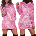 50 Years Deadly NAIDOC Week 2026 Personalised Hoodie Dress Dhari Pink Indigenous Art