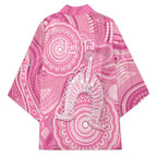50 Years Deadly NAIDOC Week 2026 Personalised Kimono Dhari Pink Indigenous Art