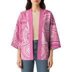 50 Years Deadly NAIDOC Week 2026 Personalised Kimono Dhari Pink Indigenous Art