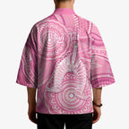50 Years Deadly NAIDOC Week 2026 Personalised Kimono Dhari Pink Indigenous Art