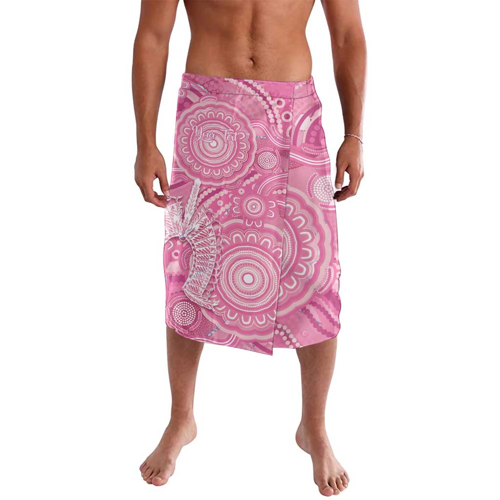 50 Years Deadly NAIDOC Week 2026 Personalised Lavalava Dhari Pink Indigenous Art