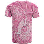 50 Years Deadly NAIDOC Week 2026 Personalised T Shirt Dhari Pink Indigenous Art