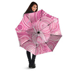 50 Years Deadly NAIDOC Week 2026 Personalised Umbrella Dhari Pink Indigenous Art