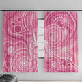 50 Years Deadly NAIDOC Week 2026 Personalised Window Curtain Dhari Pink Indigenous Art