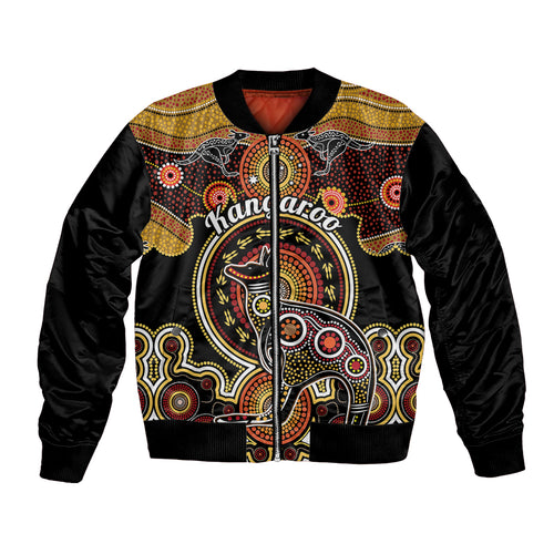 personalised-australian-astrology-bomber-jacket-aboriginal-kangaroo-zodiac-sign