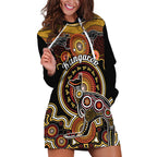 personalised-australian-astrology-hoodie-dress-aboriginal-kangaroo-zodiac-sign