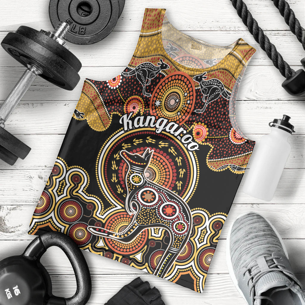 personalised-australian-astrology-men-tank-top-aboriginal-kangaroo-zodiac-sign