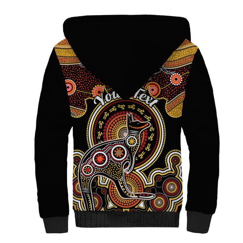 personalised-australian-astrology-sherpa-hoodie-aboriginal-kangaroo-zodiac-sign