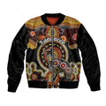 personalised-australian-astrology-sleeve-zip-bomber-jacket-aboriginal-kangaroo-zodiac-sign