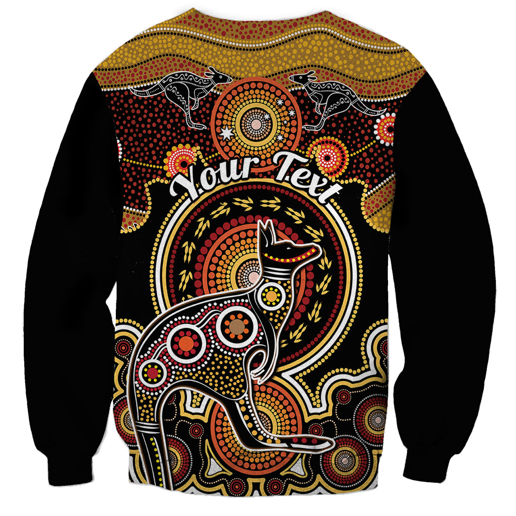 personalised-australian-astrology-sweatshirt-aboriginal-kangaroo-zodiac-sign