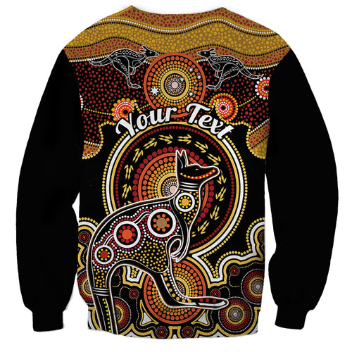 personalised-australian-astrology-sweatshirt-aboriginal-kangaroo-zodiac-sign