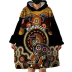 personalised-australian-astrology-wearable-blanket-hoodie-aboriginal-kangaroo-zodiac-sign