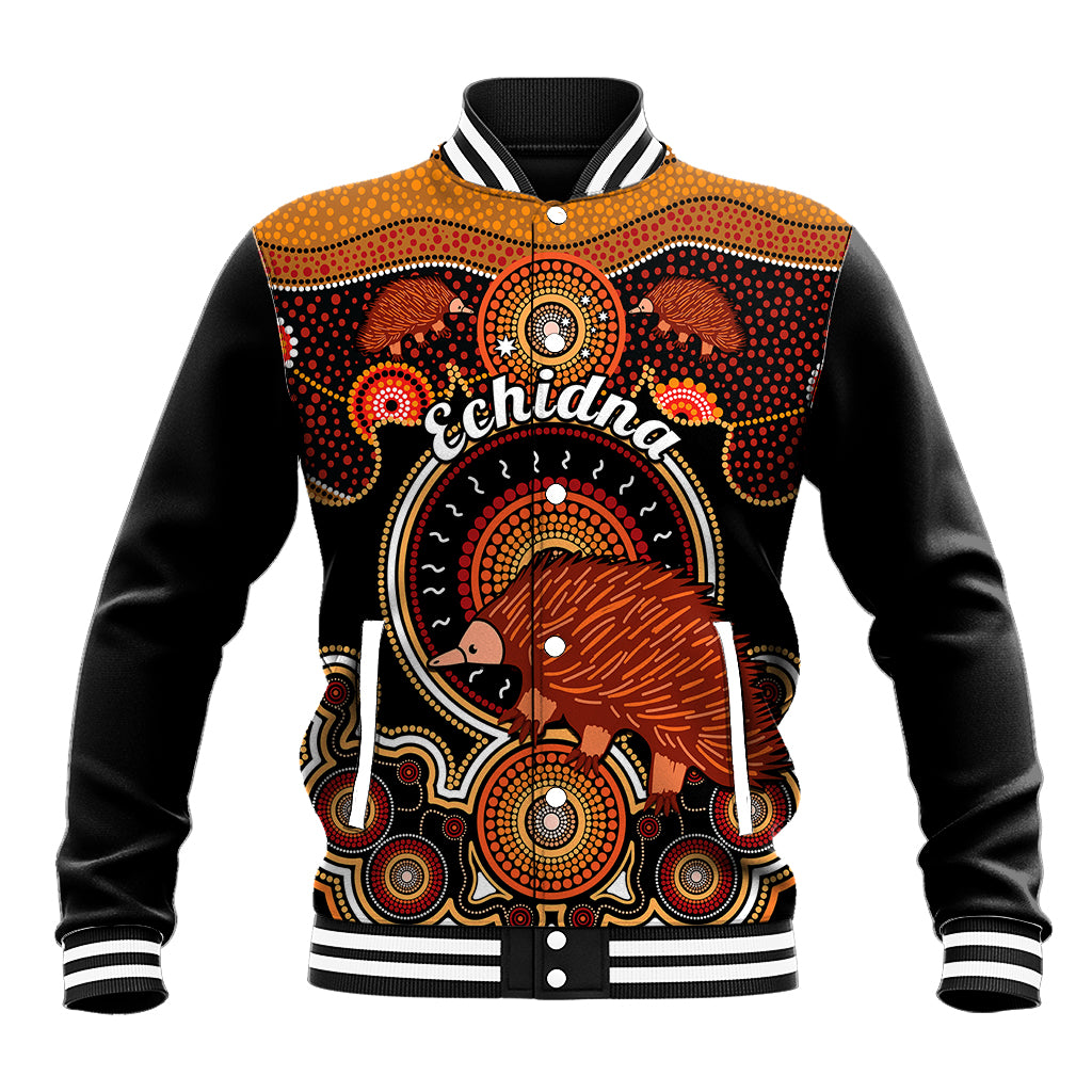 personalised-australian-astrology-baseball-jacket-aboriginal-echidna-zodiac-sign