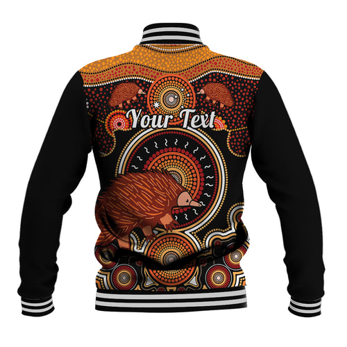 personalised-australian-astrology-baseball-jacket-aboriginal-echidna-zodiac-sign