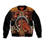 personalised-australian-astrology-bomber-jacket-aboriginal-echidna-zodiac-sign