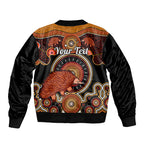 personalised-australian-astrology-bomber-jacket-aboriginal-echidna-zodiac-sign