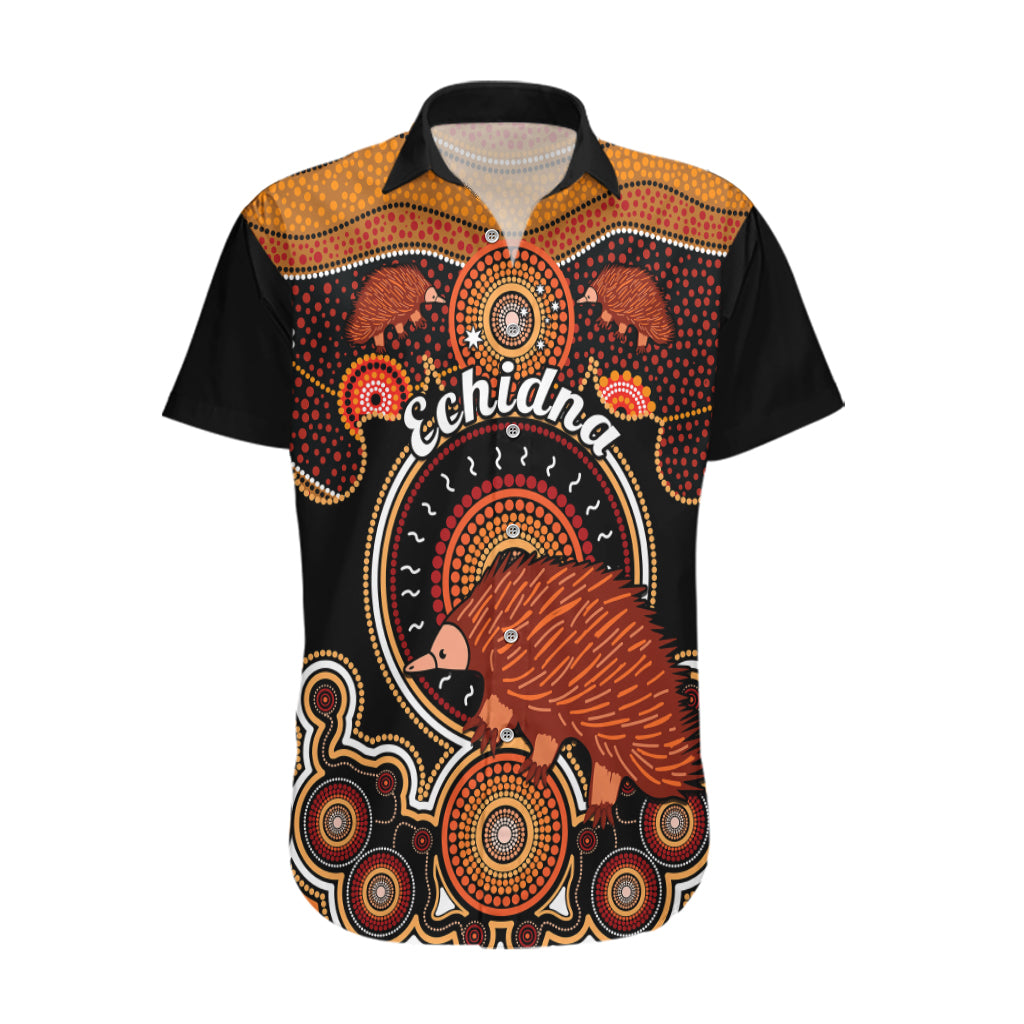 personalised-australian-astrology-hawaiian-shirt-aboriginal-echidna-zodiac-sign