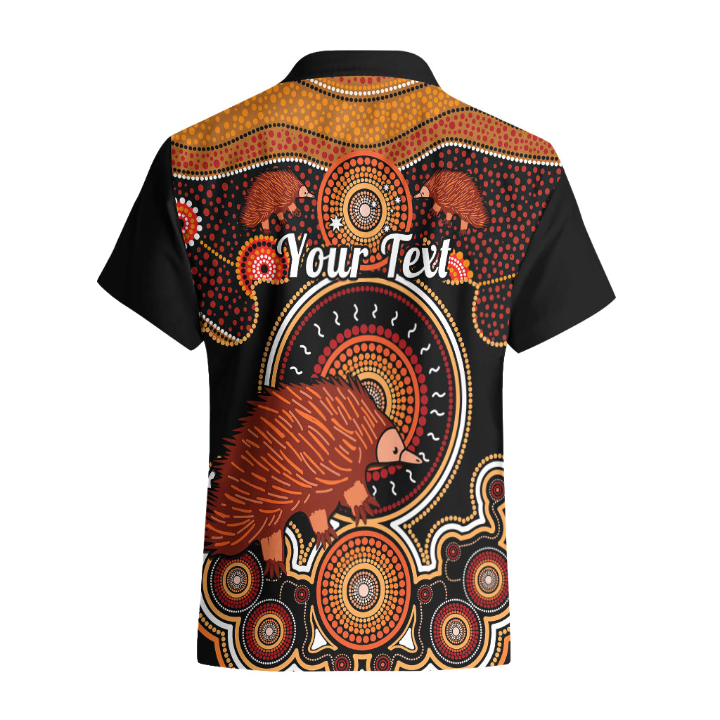 personalised-australian-astrology-hawaiian-shirt-aboriginal-echidna-zodiac-sign